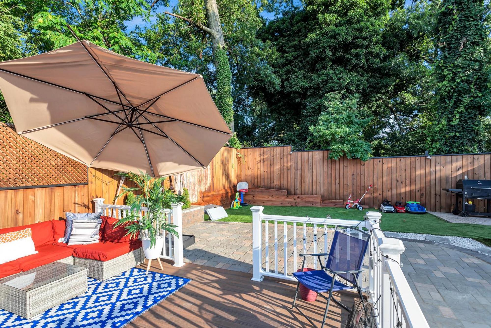 Bright Stylish Hidden Gem In Dc With King Bed 75inch Tv And Free Parking Villa